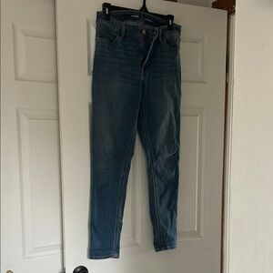 Old navy high rise super skinny jeans